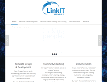 Tablet Screenshot of linkitgroup.co.nz